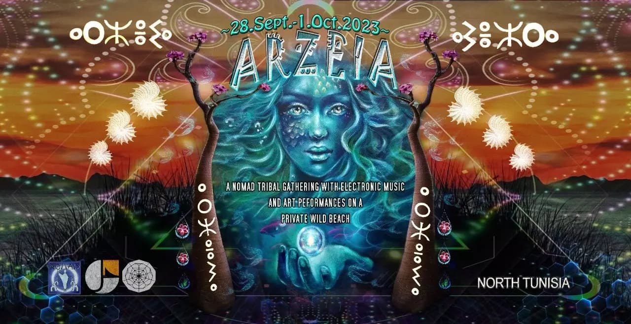 Affiche officielle Arzeia Festival 2023