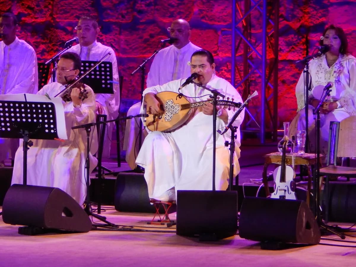 Zied Gharsa en concert au Festival de Carthage