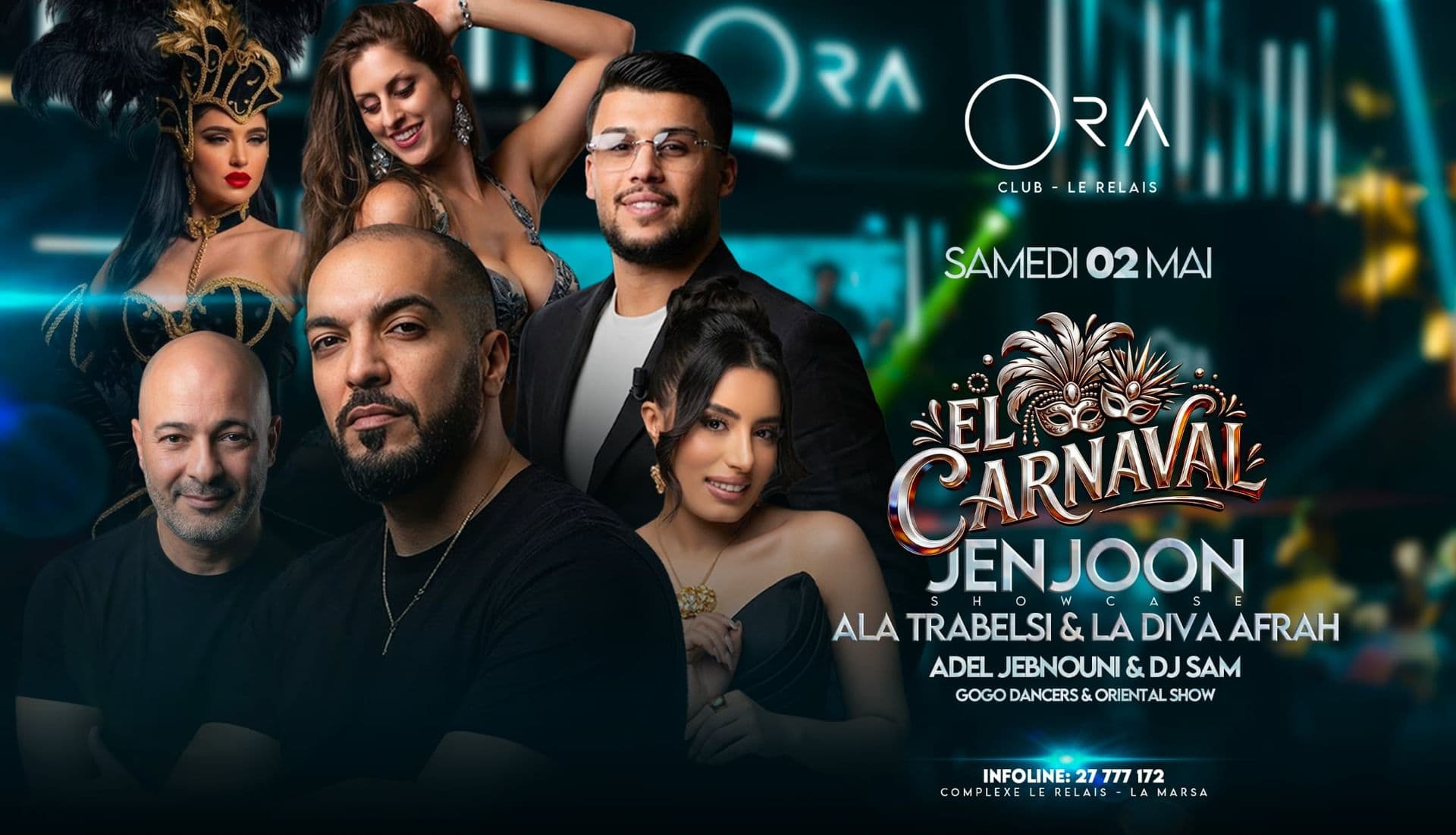 Jenjoon & Ala Trabelsi " El Carnaval Vip "