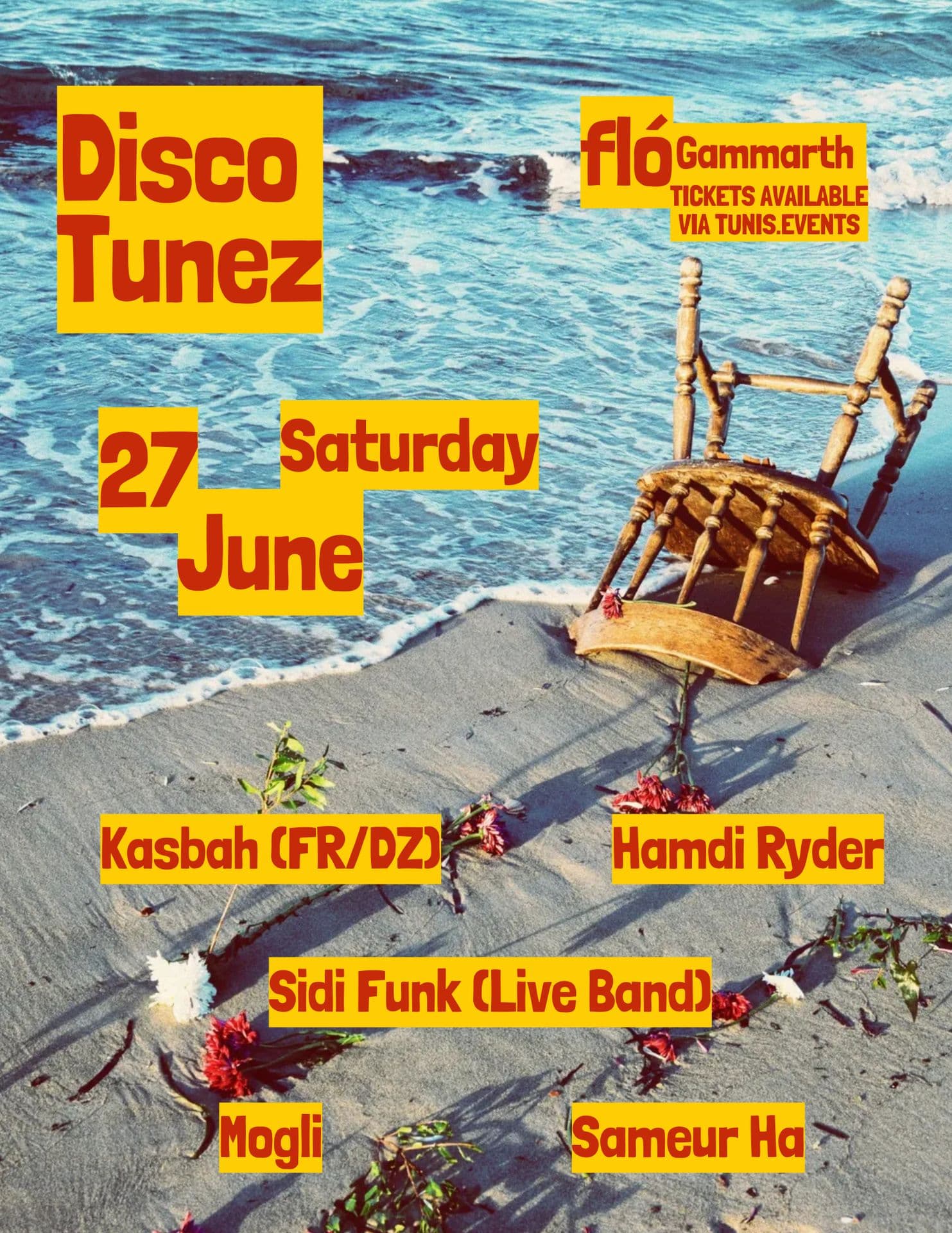 Disco Tunez - Live the summer (Flo,Gammarth) - flō Tunis
