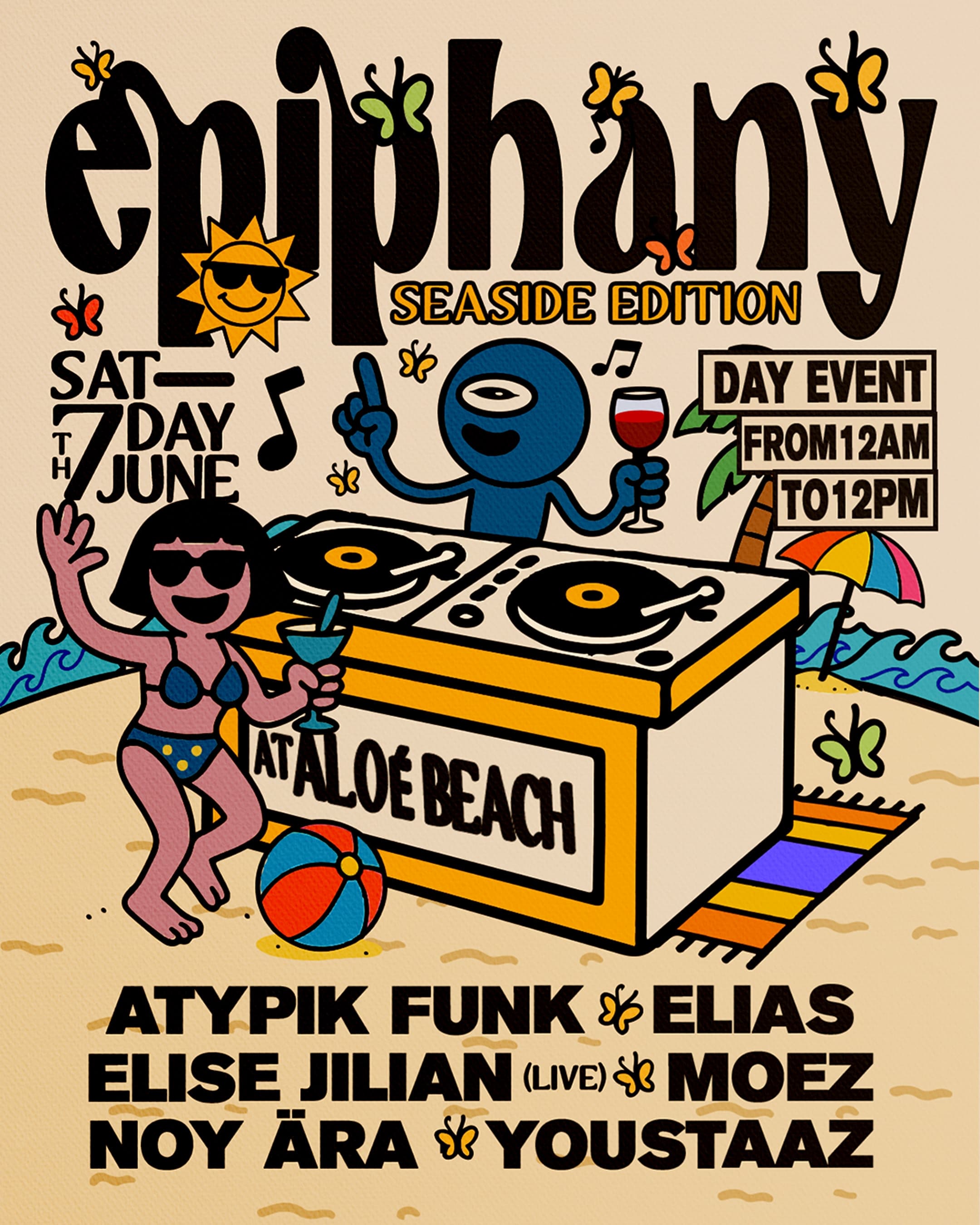 Epiphany Seaside Edition Aloé Beach Omar Khayem