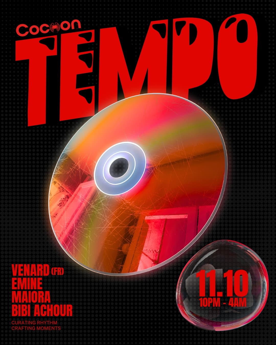 Tempo: Venard (FR), Emine, Maiora & Bibi Achour 