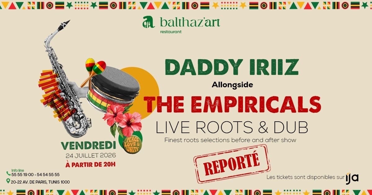 Concert reggae au Balthaz Art