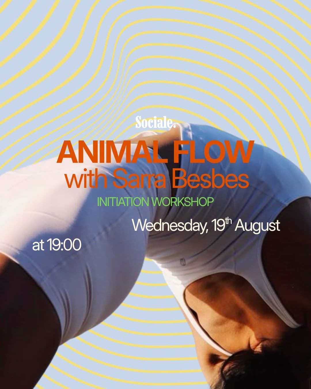 Animal Flow: Initiaion Workshop with Sarra Besbes @sassoubesbes - Sociale.