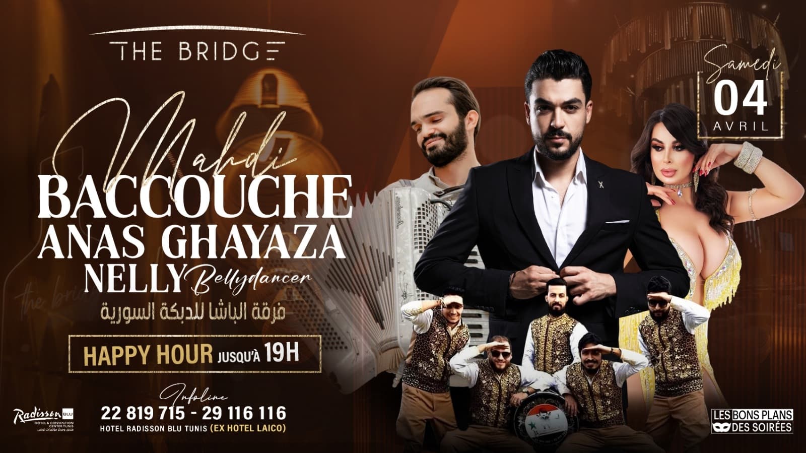 Mahdi Baccouche ,Anas Ghayaza & Nelly"Bellydance