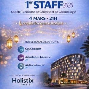 1er Staff 2026 de la Société Tunisienne de Gériatrie et de Gérontologie
