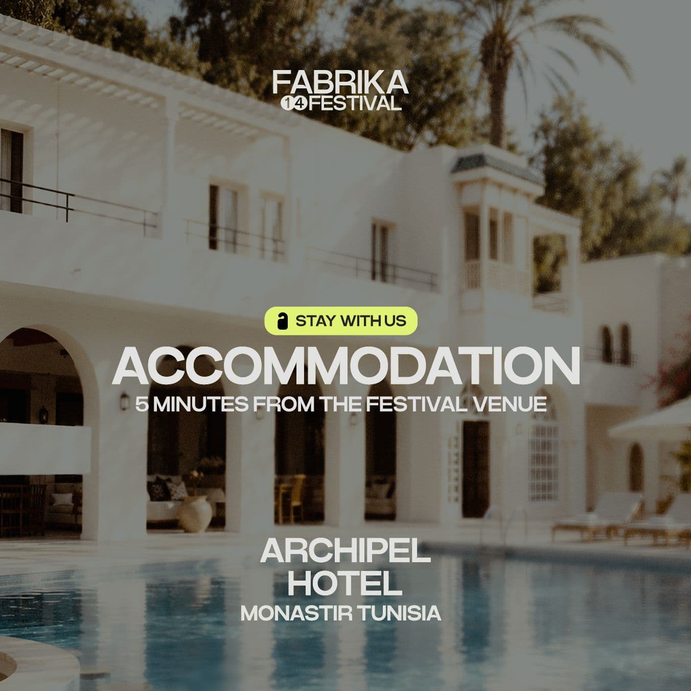 Festival 14 Accommodation: L'Archipel Hotel