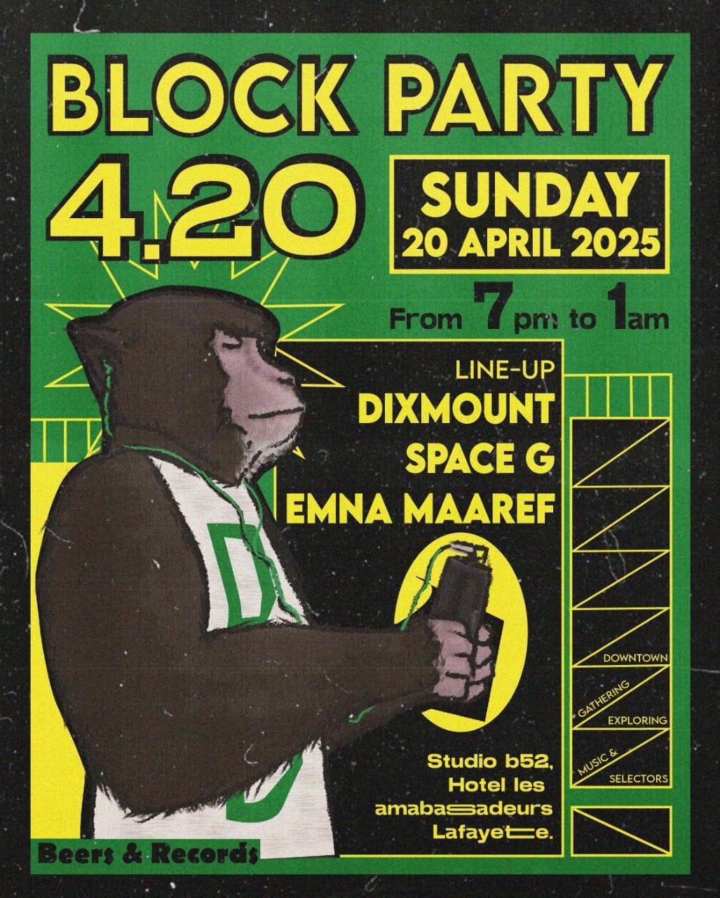 4/20 BLOCK PARTY 
