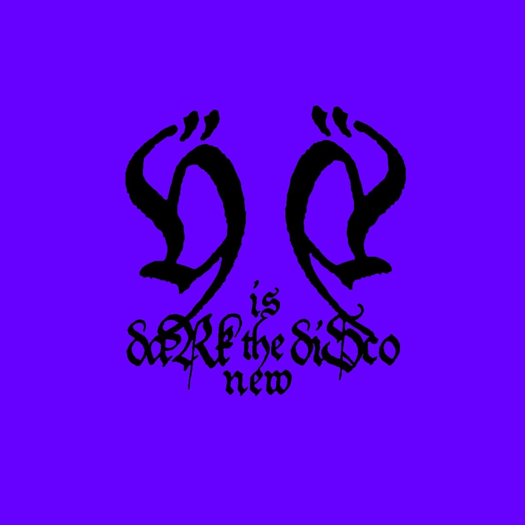 DARK is the new DISCO - Event organizer logo