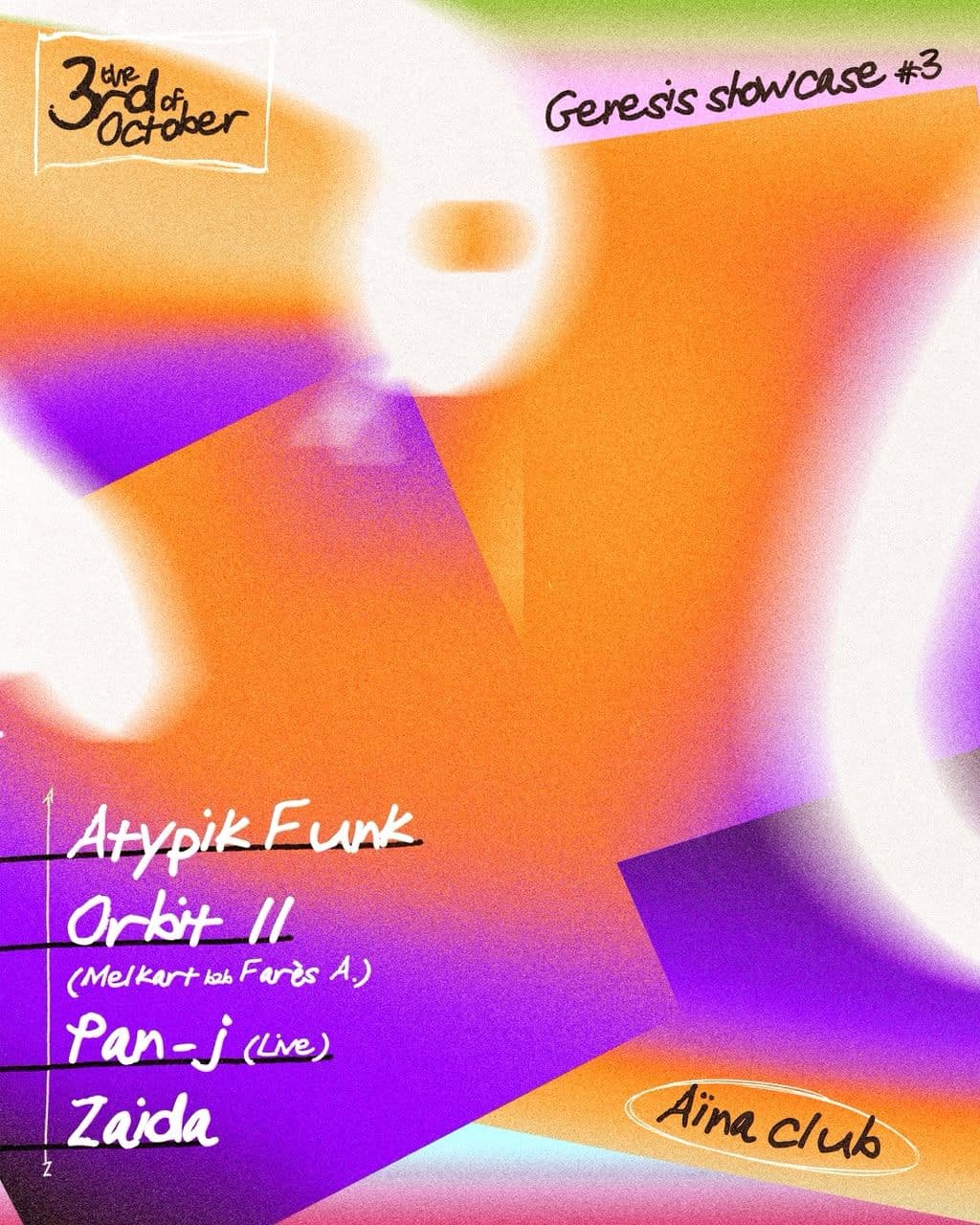 Genesis Showcase #3