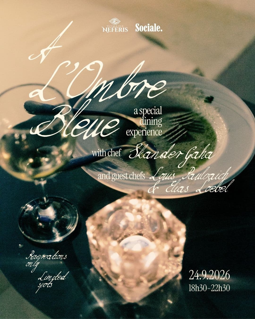 A L'Ombre Bleue II with chef Skander Gaha