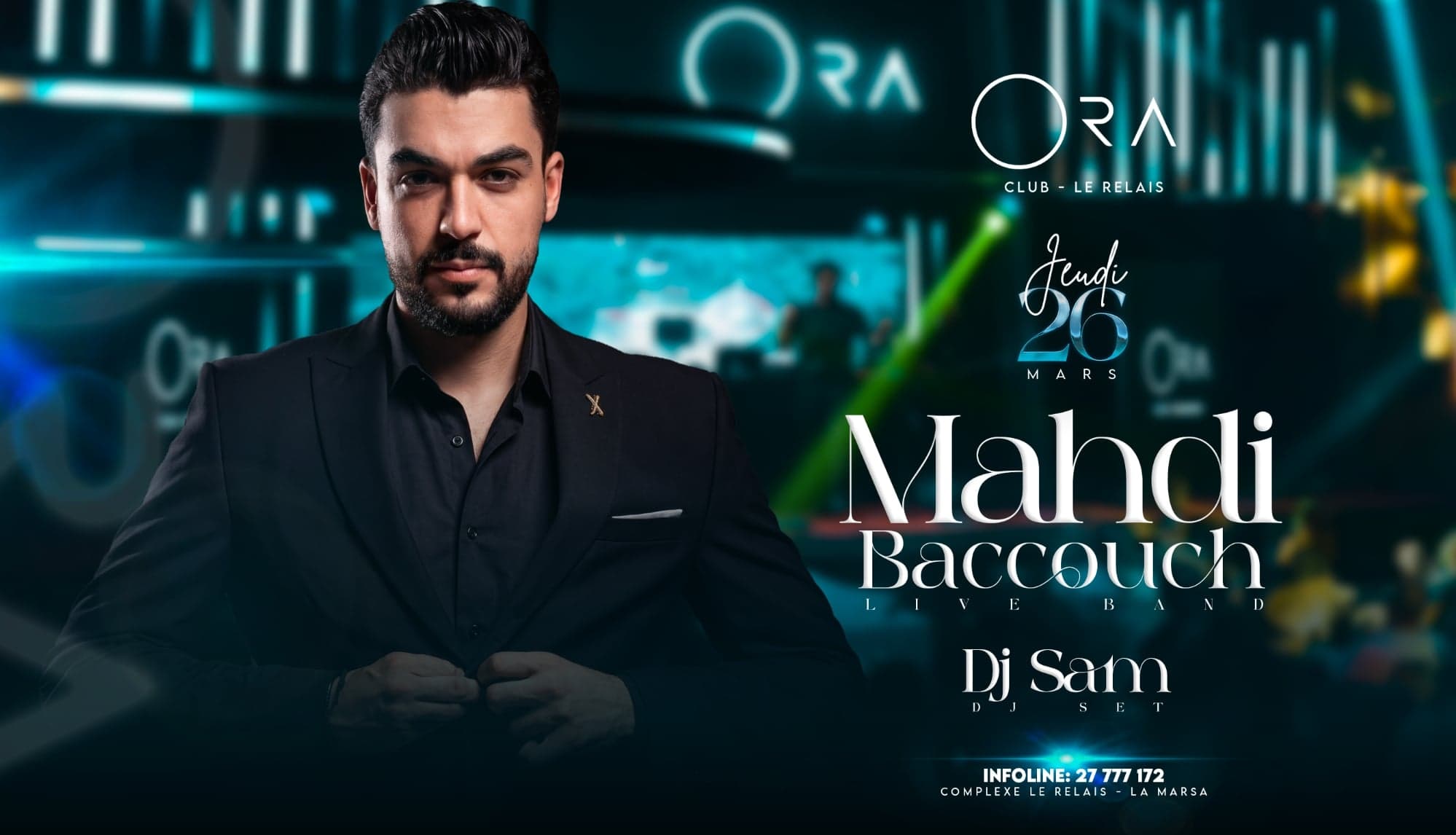 Mahdi Baccouche Live