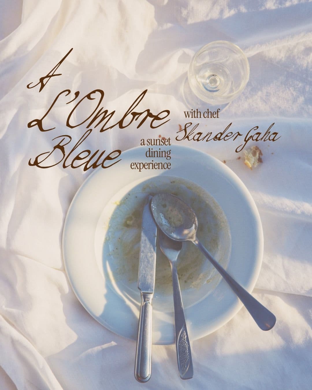 A L'Ombre Bleue with chef Skander Gaha - Sociale.
