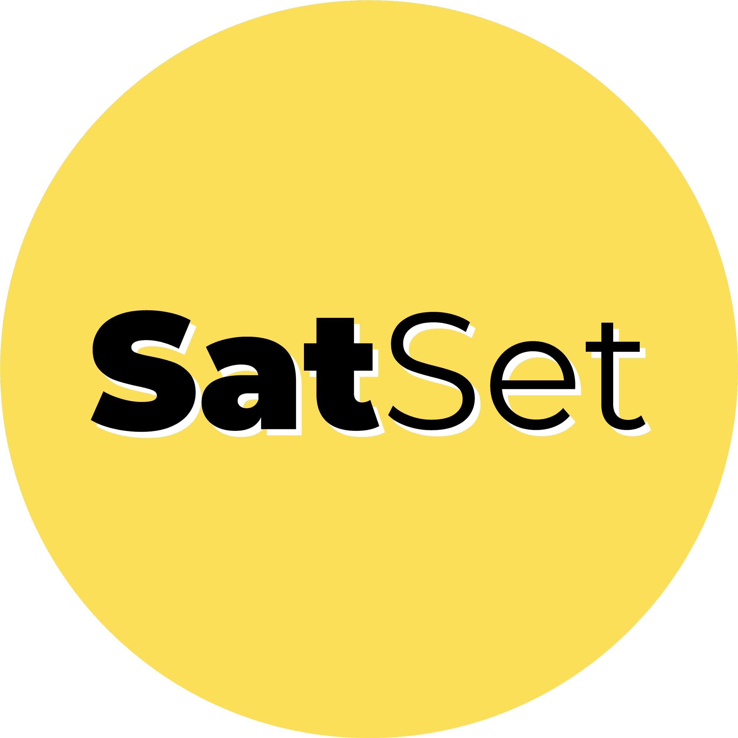 SatSet Concept - Event organizer logo