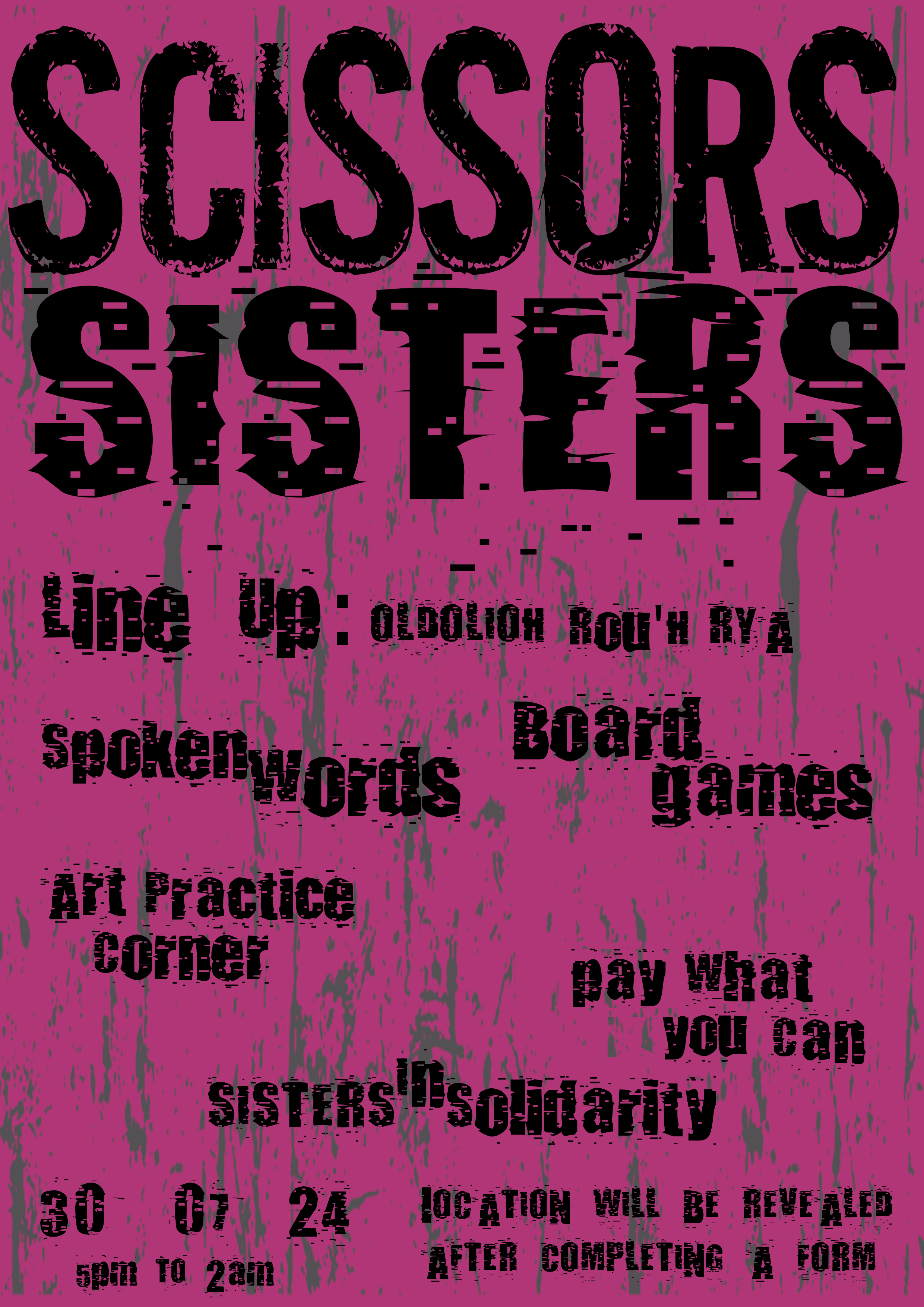 Scissors sisters - Event organizer logo