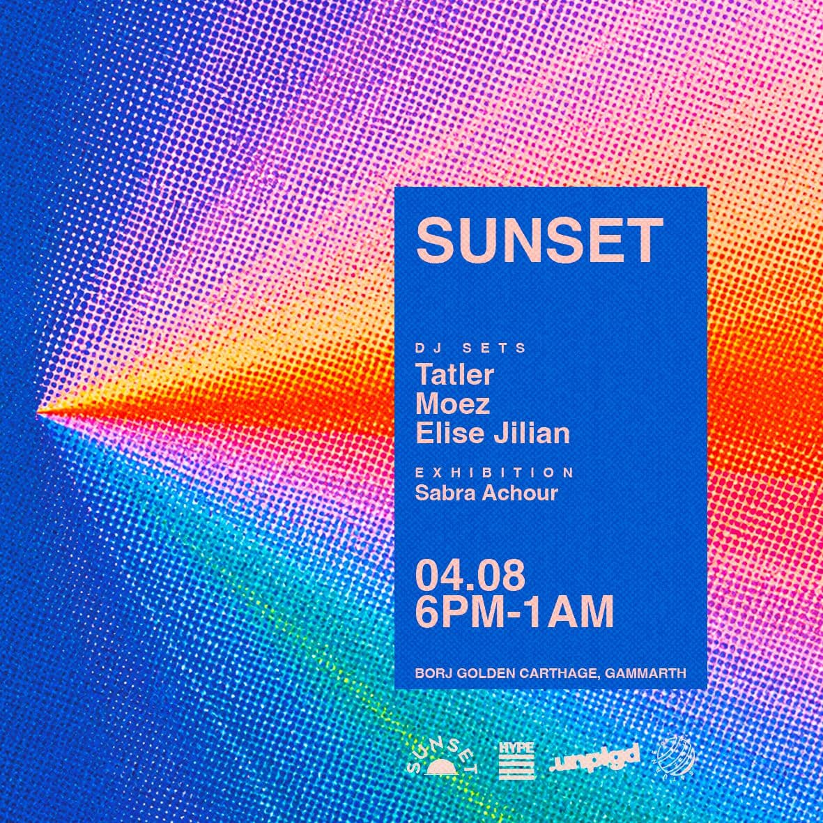 SUNSET 04/08/26 - GOLDEN CARTHAGE TUNIS