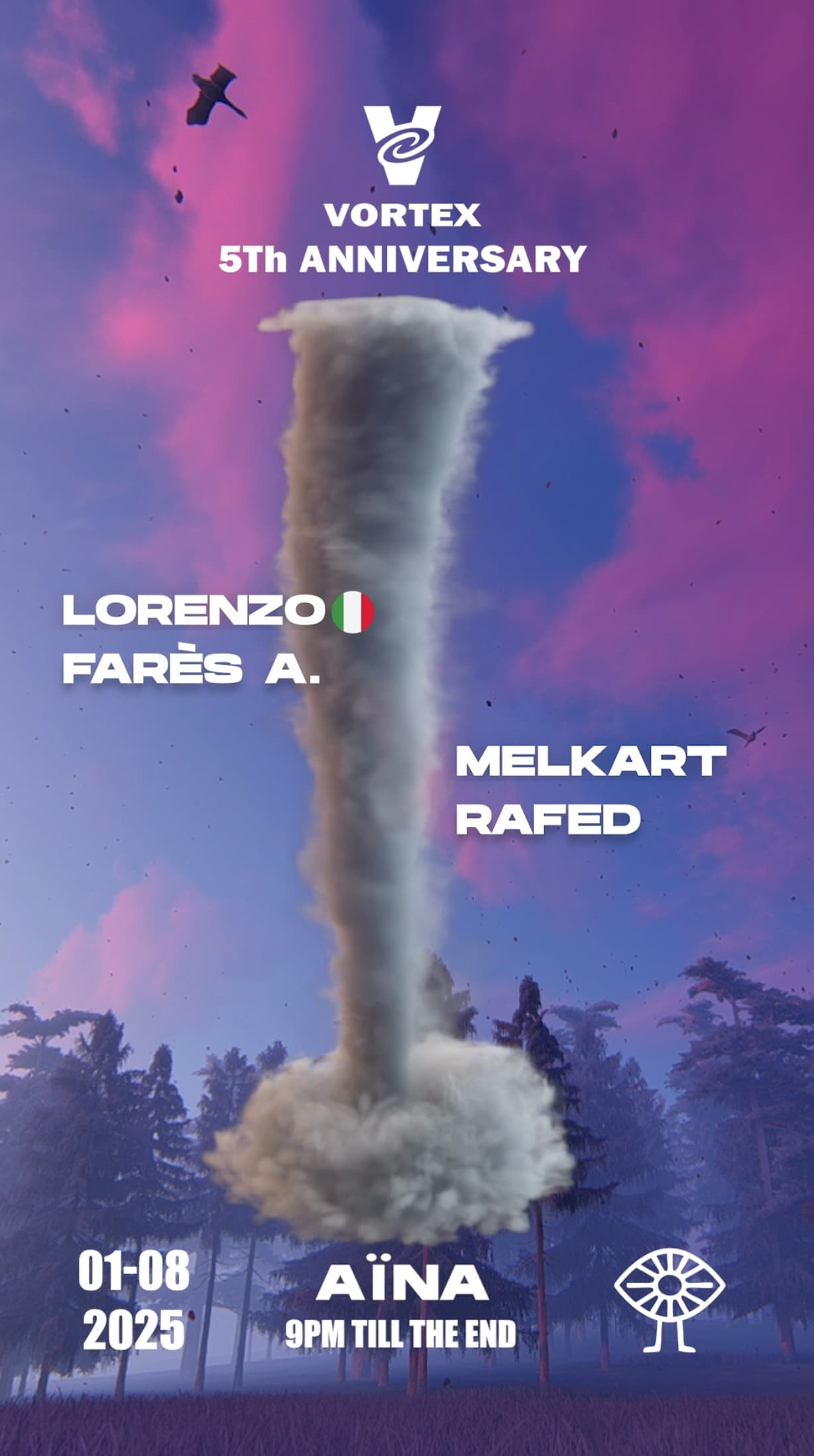 Vortex 5Th Anniversay at AÏNA-Tunis