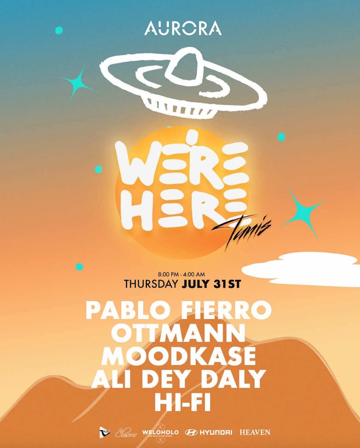 AURORA 31ST  JULY CLOSERIE