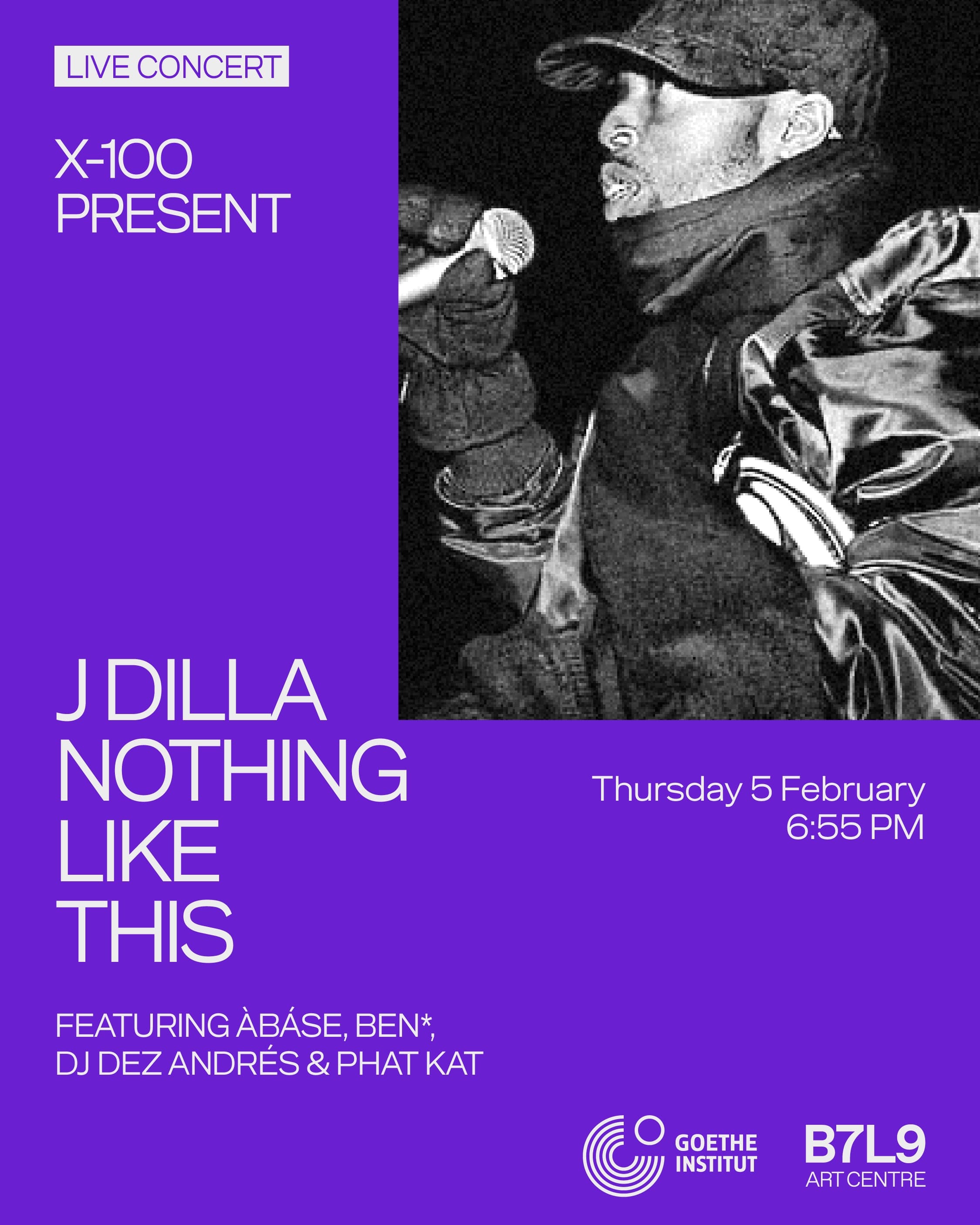 X-100 presents J DILLA — NOTHING LIKE THIS
