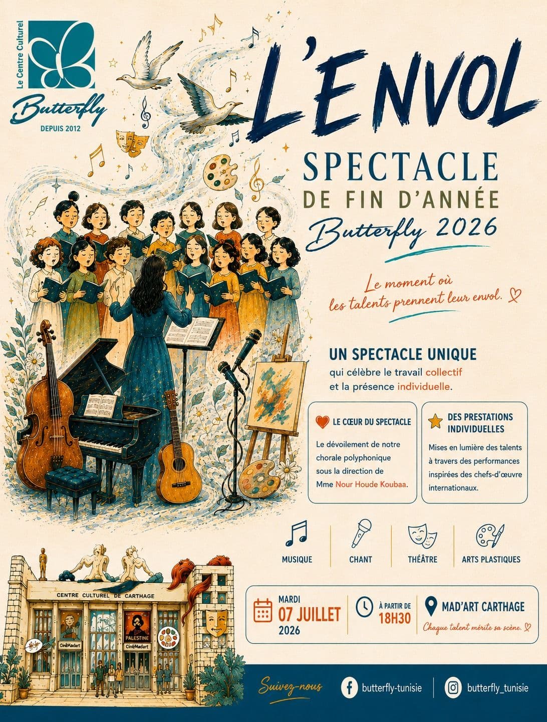 L'ENVOL Spectacle Butterfly 2026