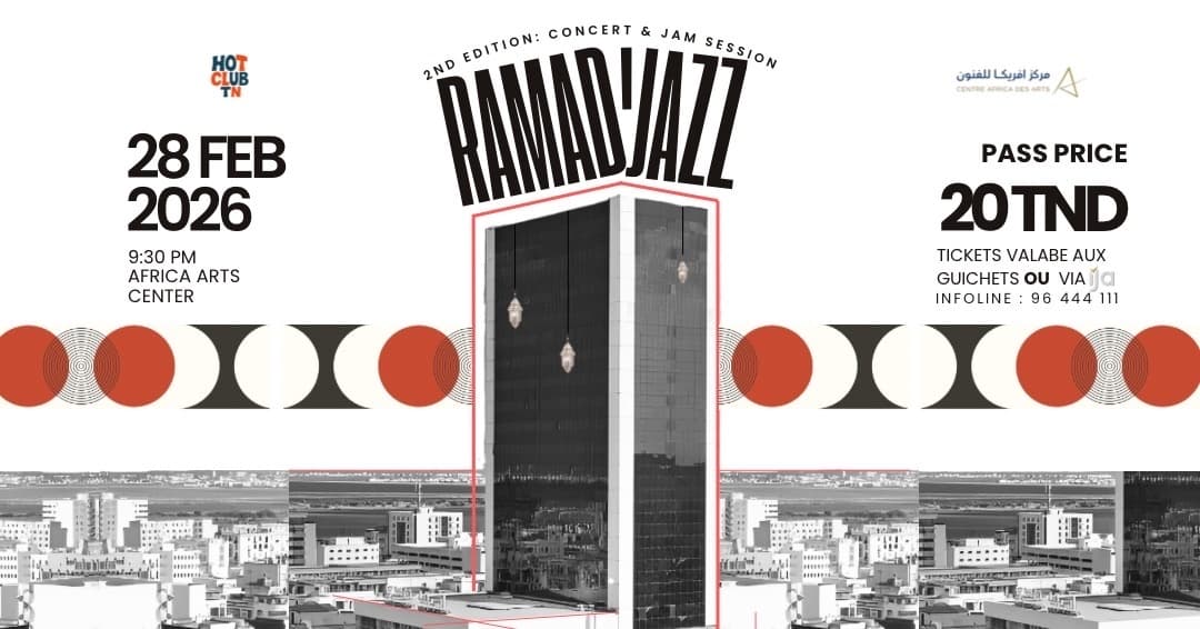 Ramad Jazz - Event poster in Tunis, Tunisia