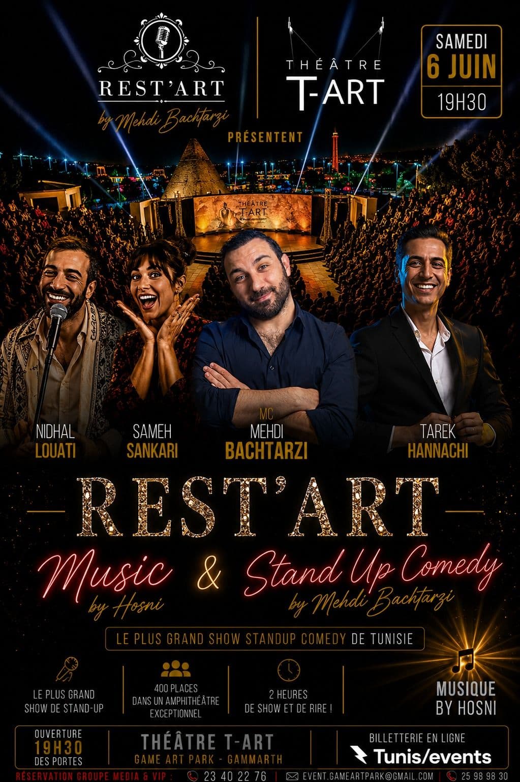 Stand Up Comedy Show & Music - Game Art Park