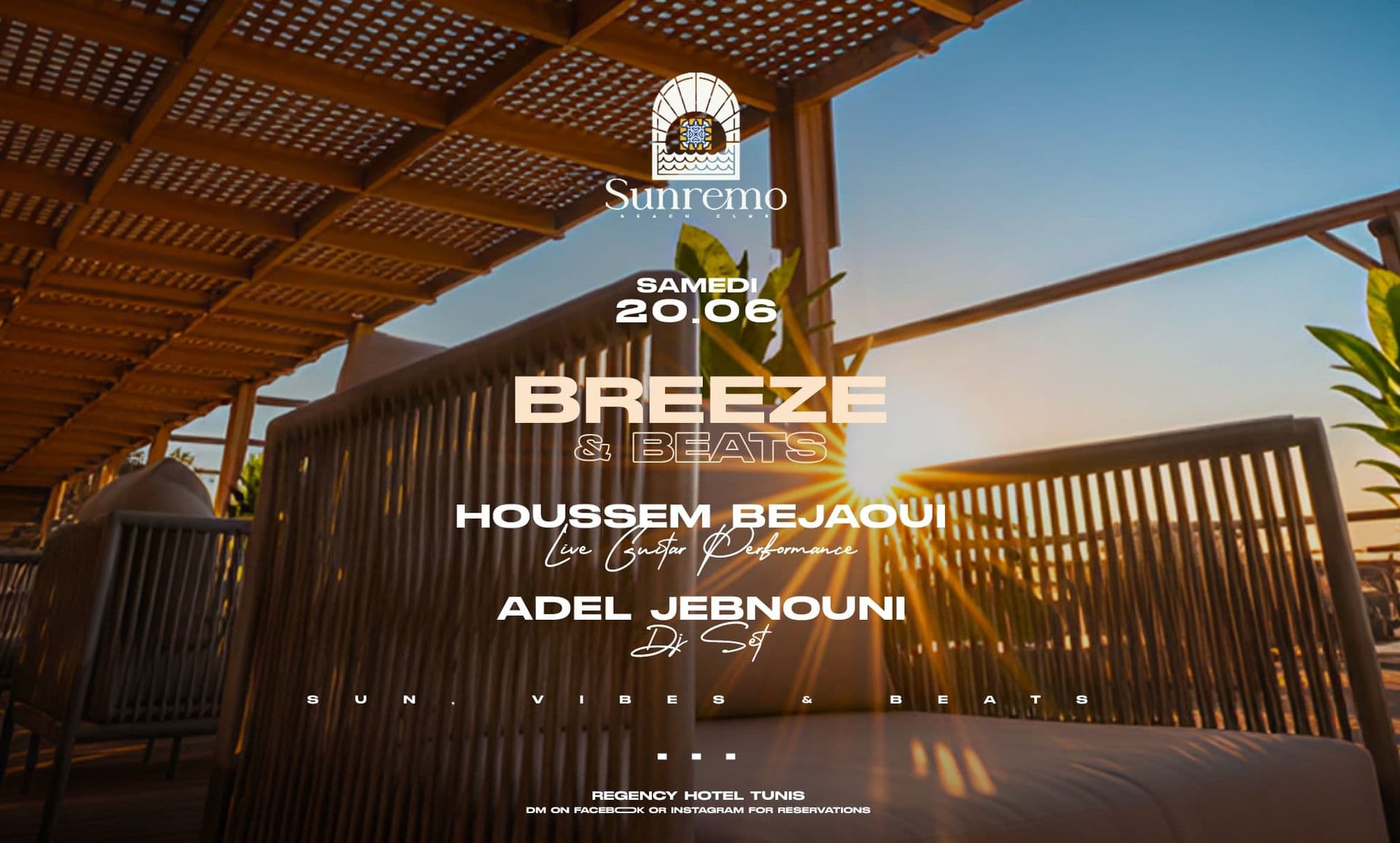 Beach Day : DJ ADEL JEBNOUNI & Houssem Bejaoui Live