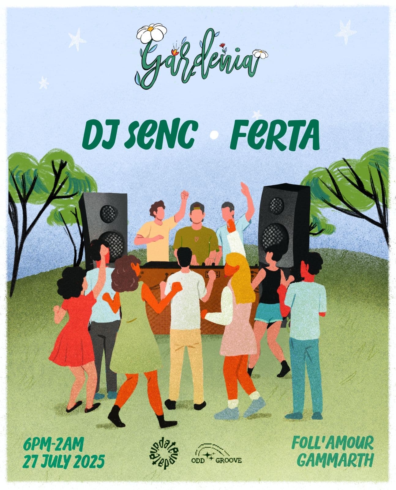 Gardenia By ODDGROOVE X UPDATE 27/07/2025