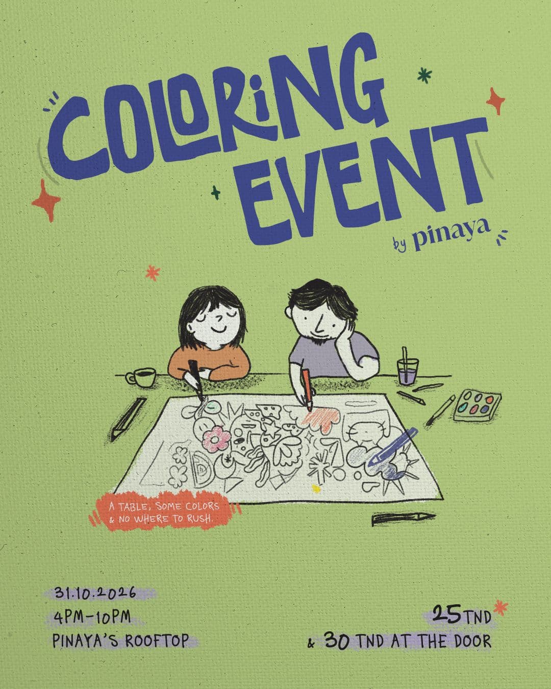 Coloring Event by Pinaya