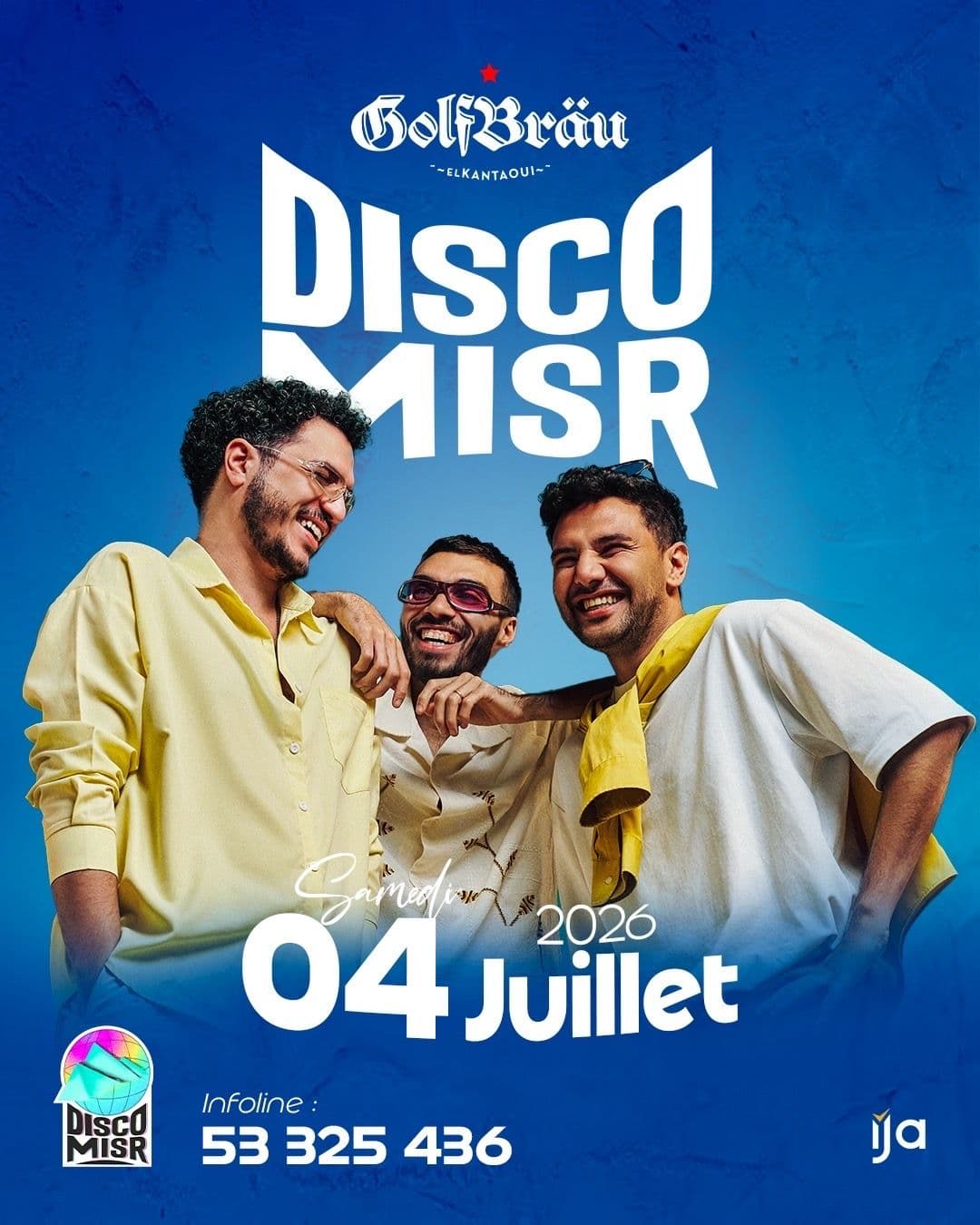 Disco Misr Live At Golf Bräu Sousse