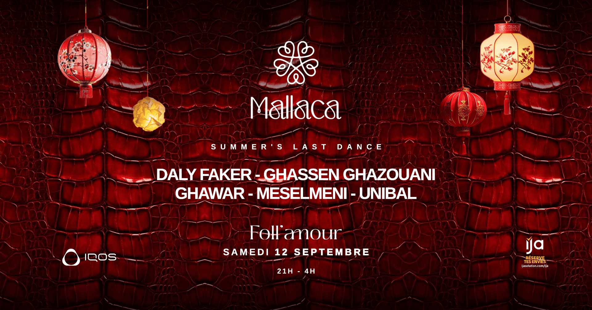 MALLACA | SUMMER'S LAST DANCE @ FOLL AMOUR GAMMARTH