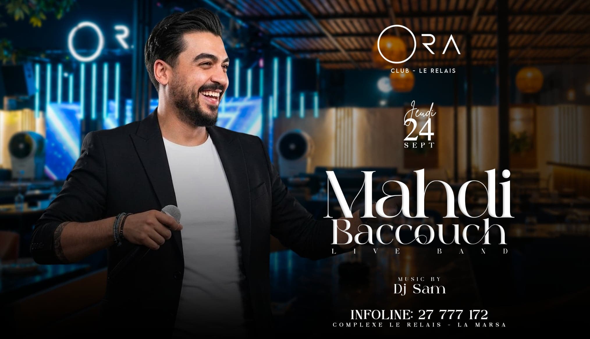 Mehdi Baccouche Live