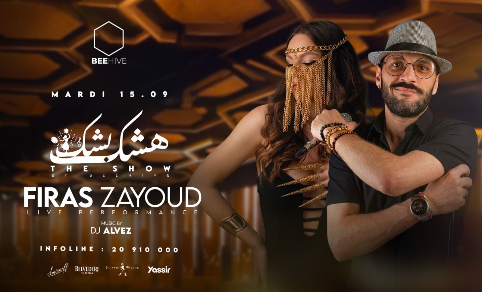 Firas Zayoud Live performance & Hishek Bishek Show