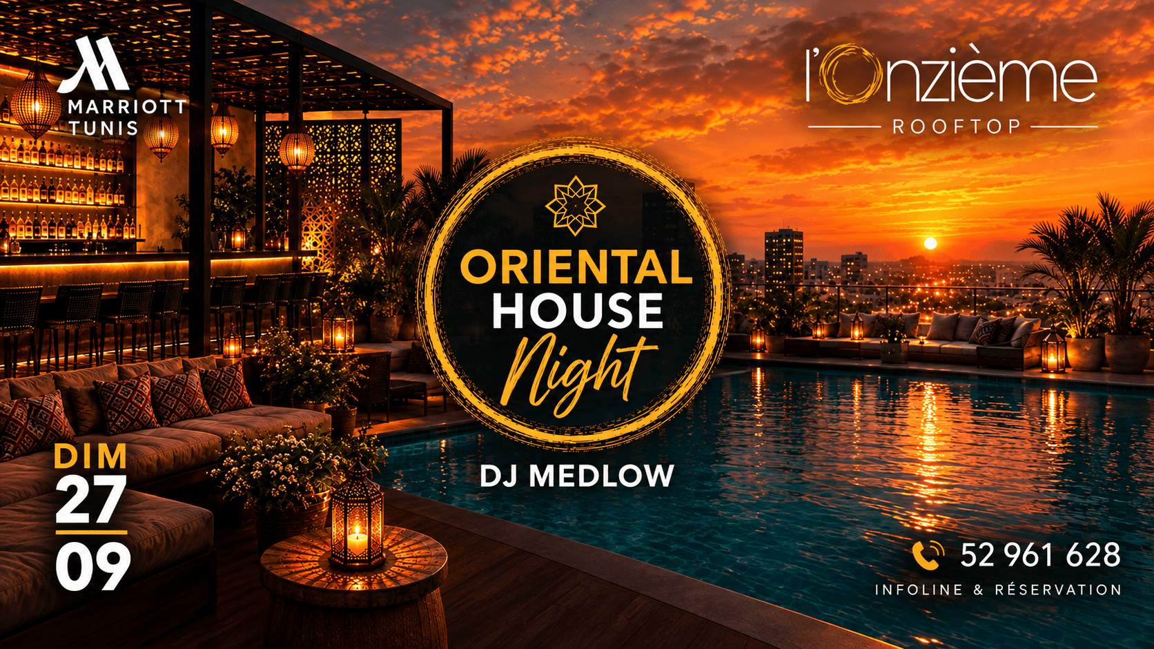 Oriental House @ L'Onziéme Rooftop