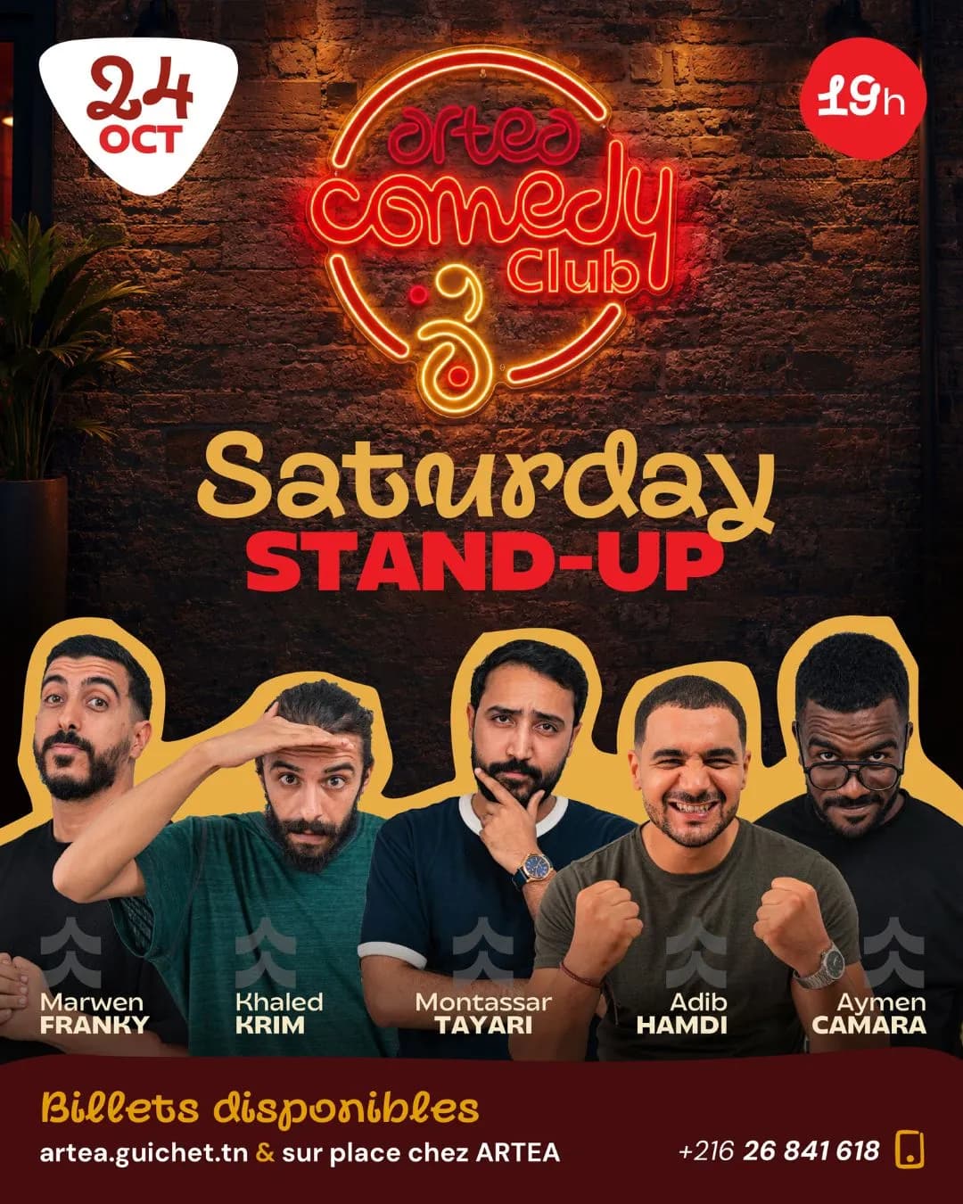 Artea Comedy Club 24.10 (Stand Up Adulte)