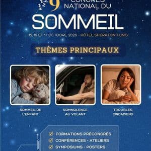 9ème Congrès national de médecine du sommeil STMS