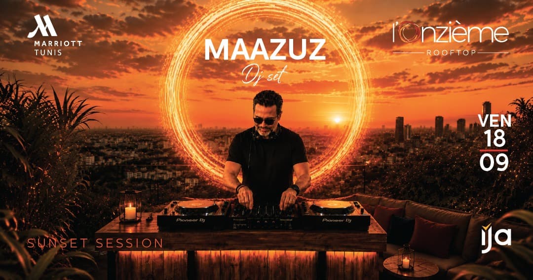 Maazuz Dj Set @ L'Onzième Rooftop