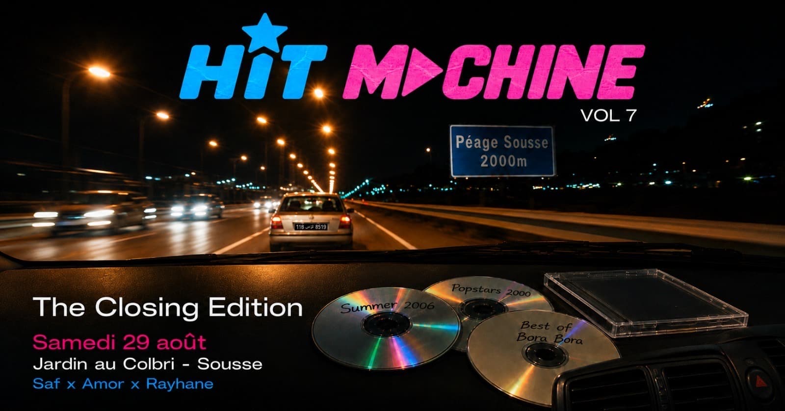 Hit Machine #7 - Le Jardin au Colibri Sousse