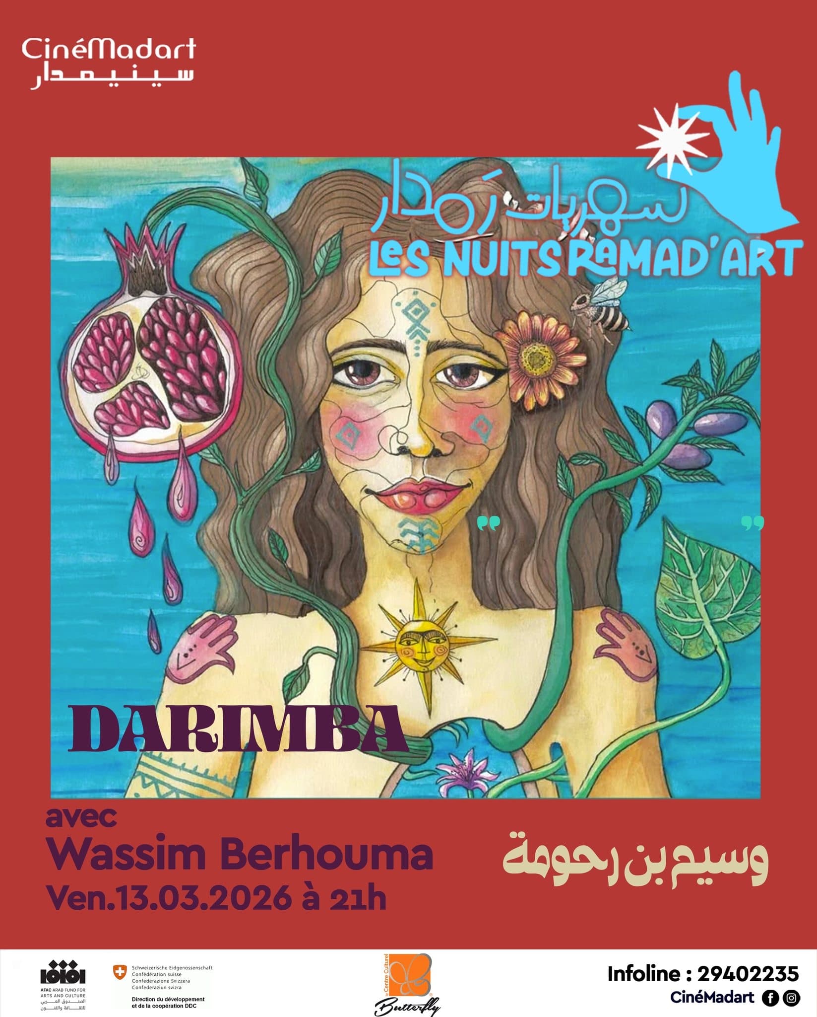 Concert DARIMBA de Wassim BenRhouma