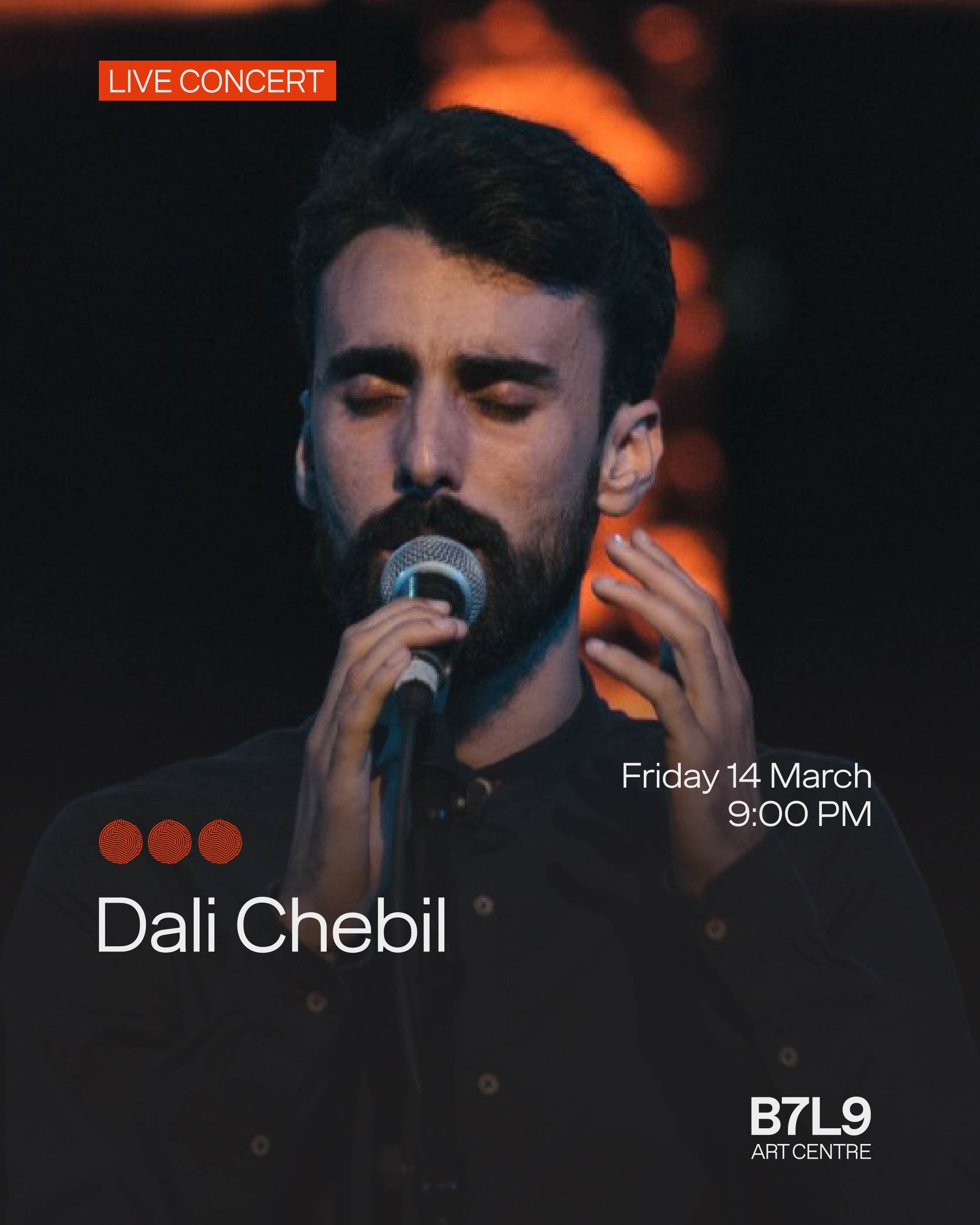 Concert — Dali Chebil  - B7L9 Art Centre