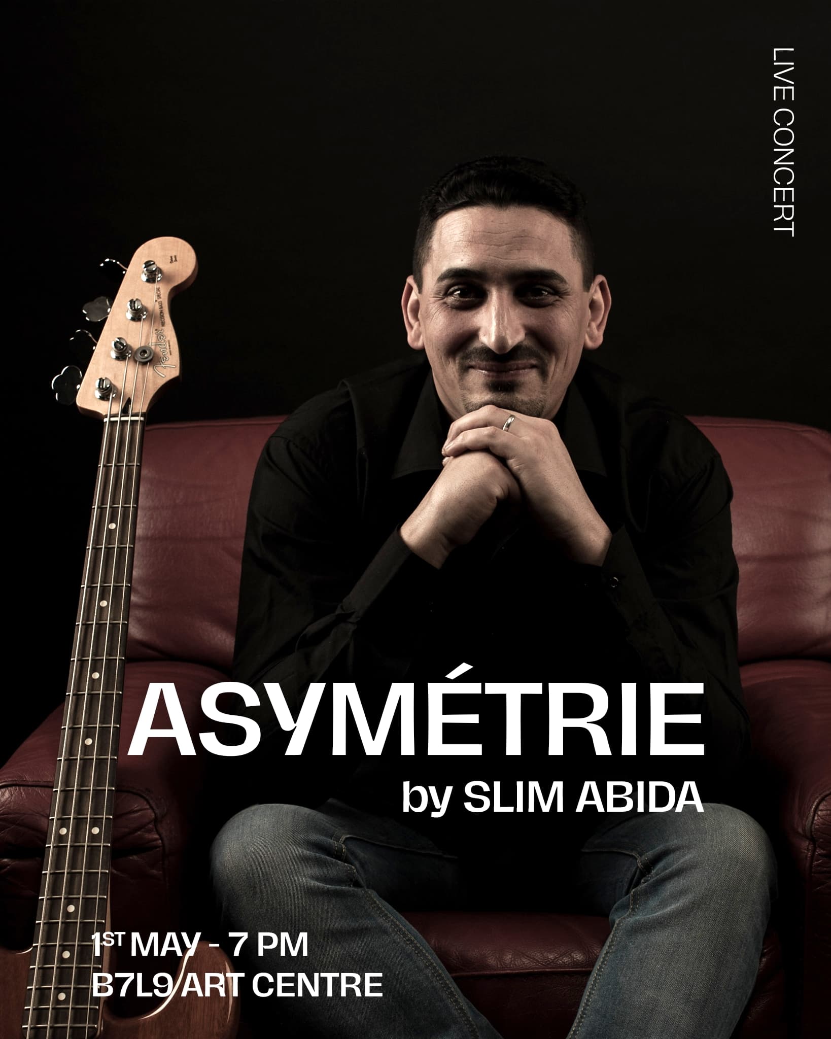 ASYMÉTRIE DE SLIM ABIDA LIVE CONCERT