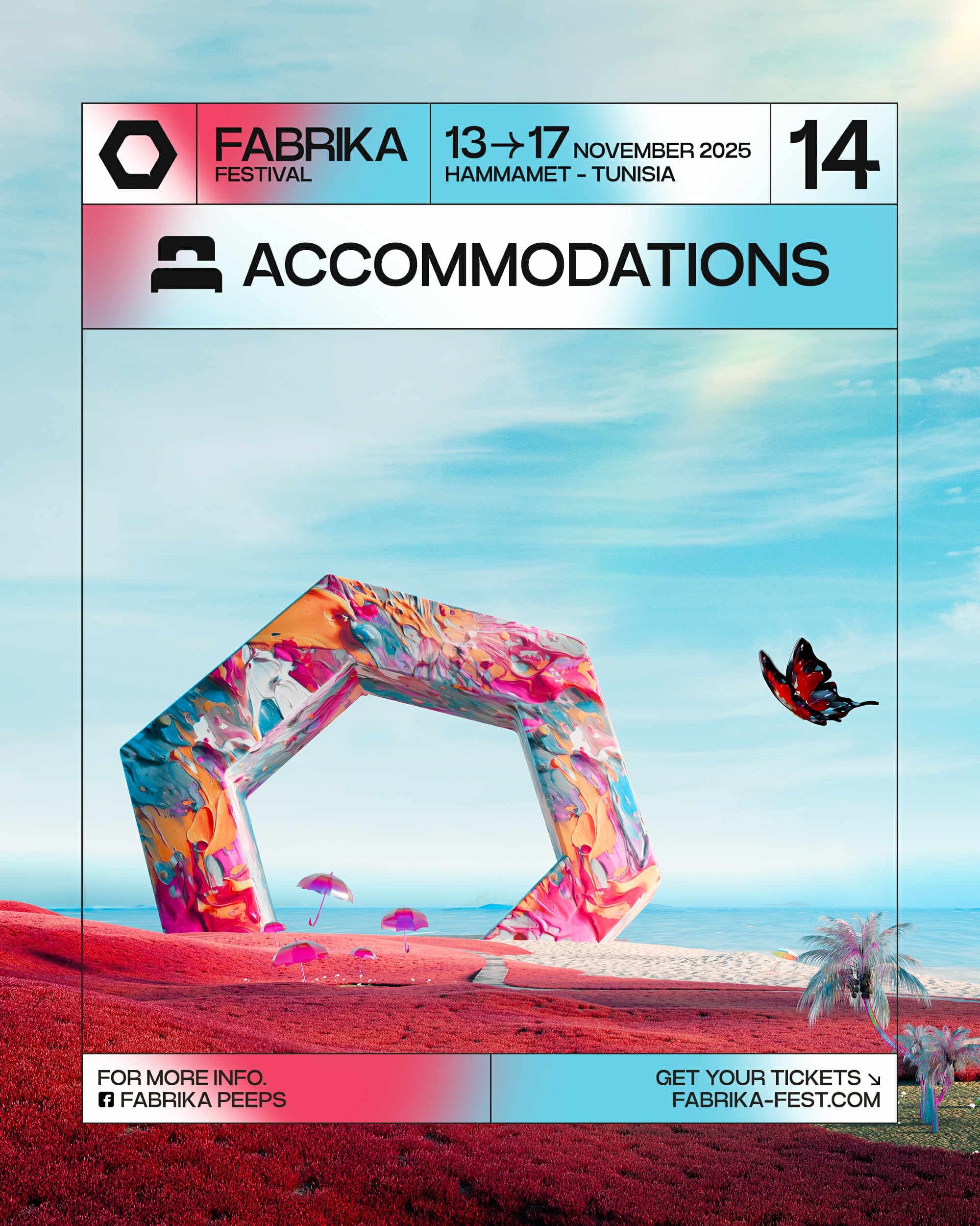 Fabrika Festival 14 Accommodation - Hammamet