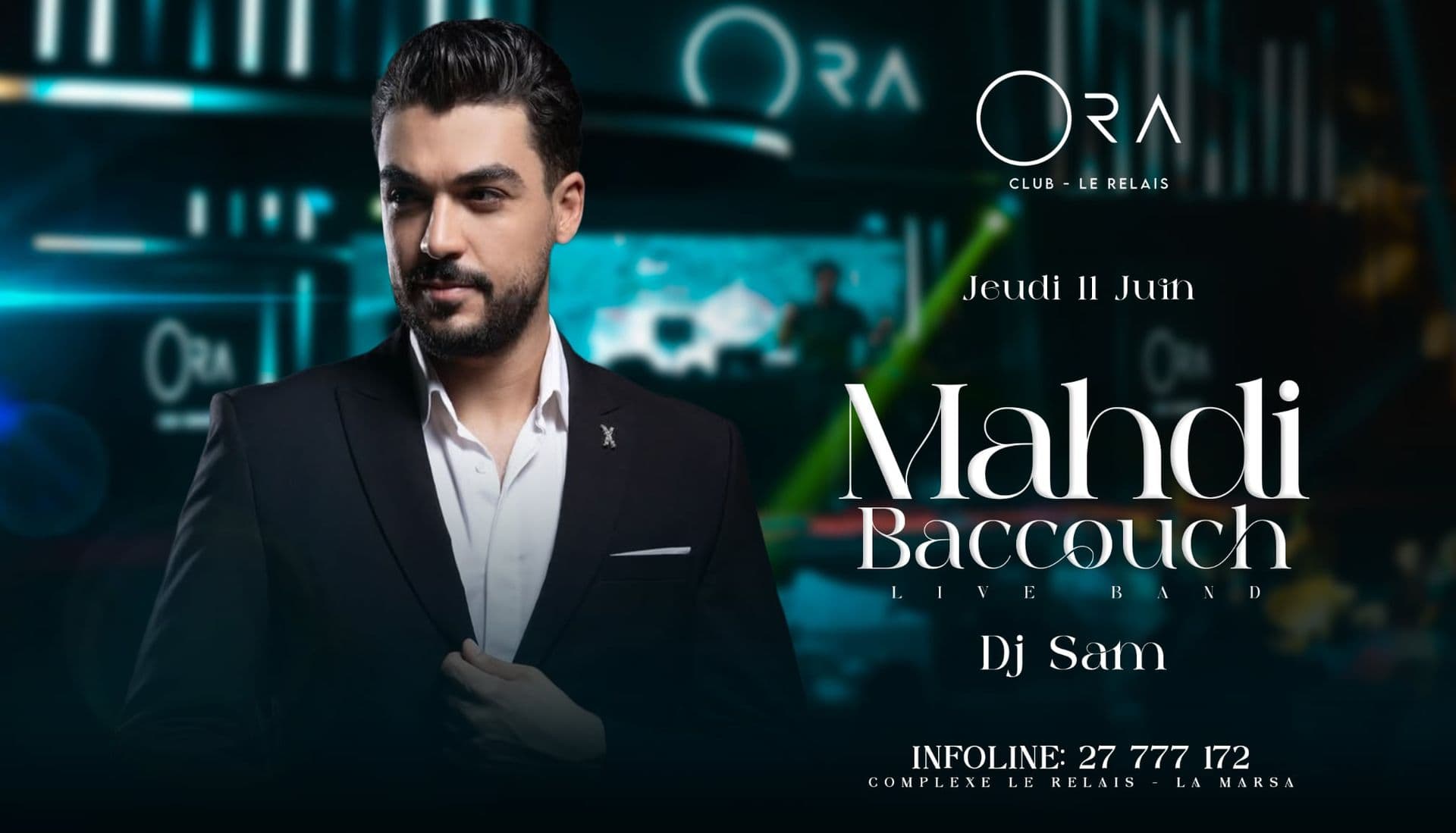 Mahdi Baccouche Live