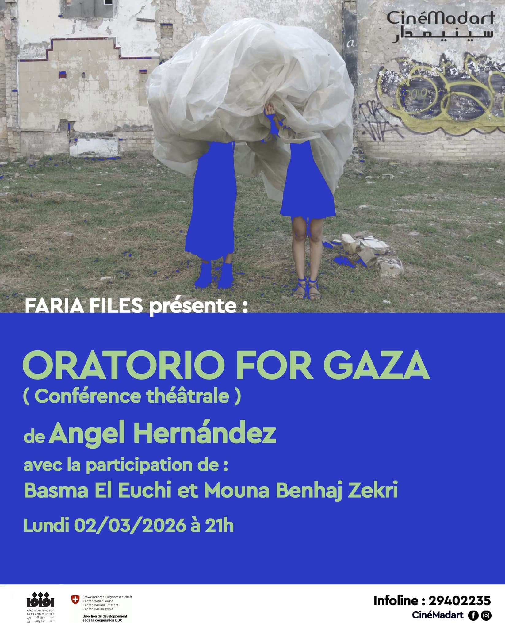 ORATORIO FOR GAZA - CinéMadart