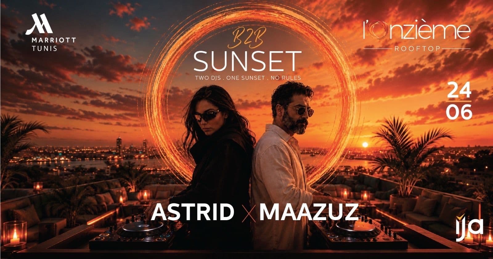 Sunset B2B Astrid et Maazuz