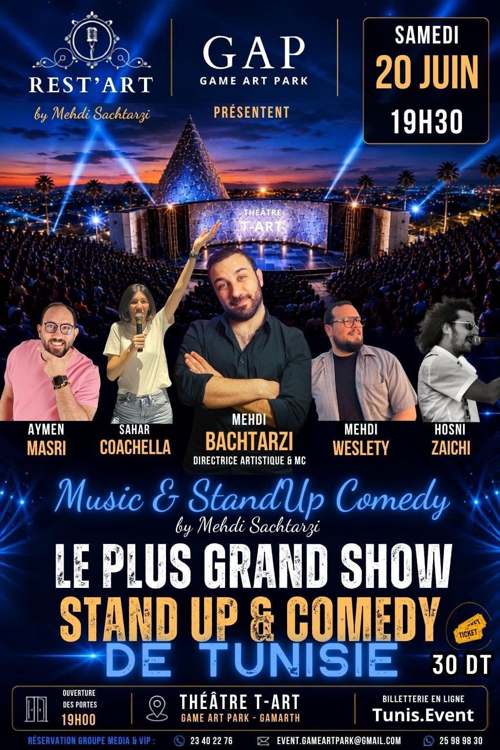 Stand Up & Comedy Show 20/06 - Game Art Park