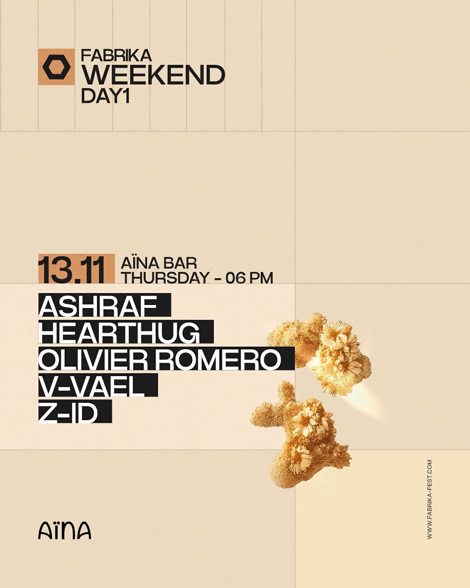 Fabrika Weekend Day 1 at Aïna Bar