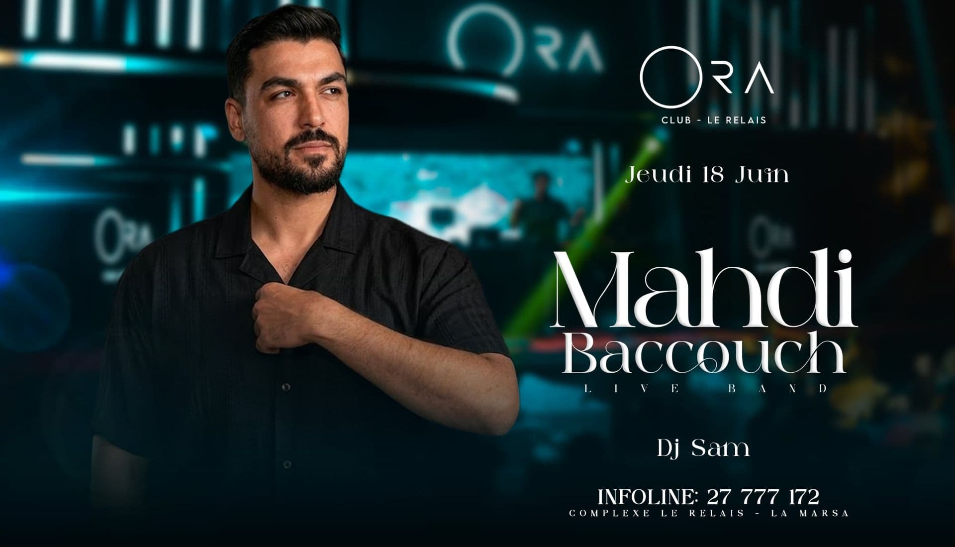 Mahdi Baccouche Live