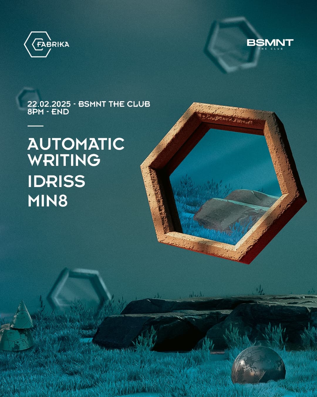 Fabrika x BSMNT the club ⎪ Automatic Writing
