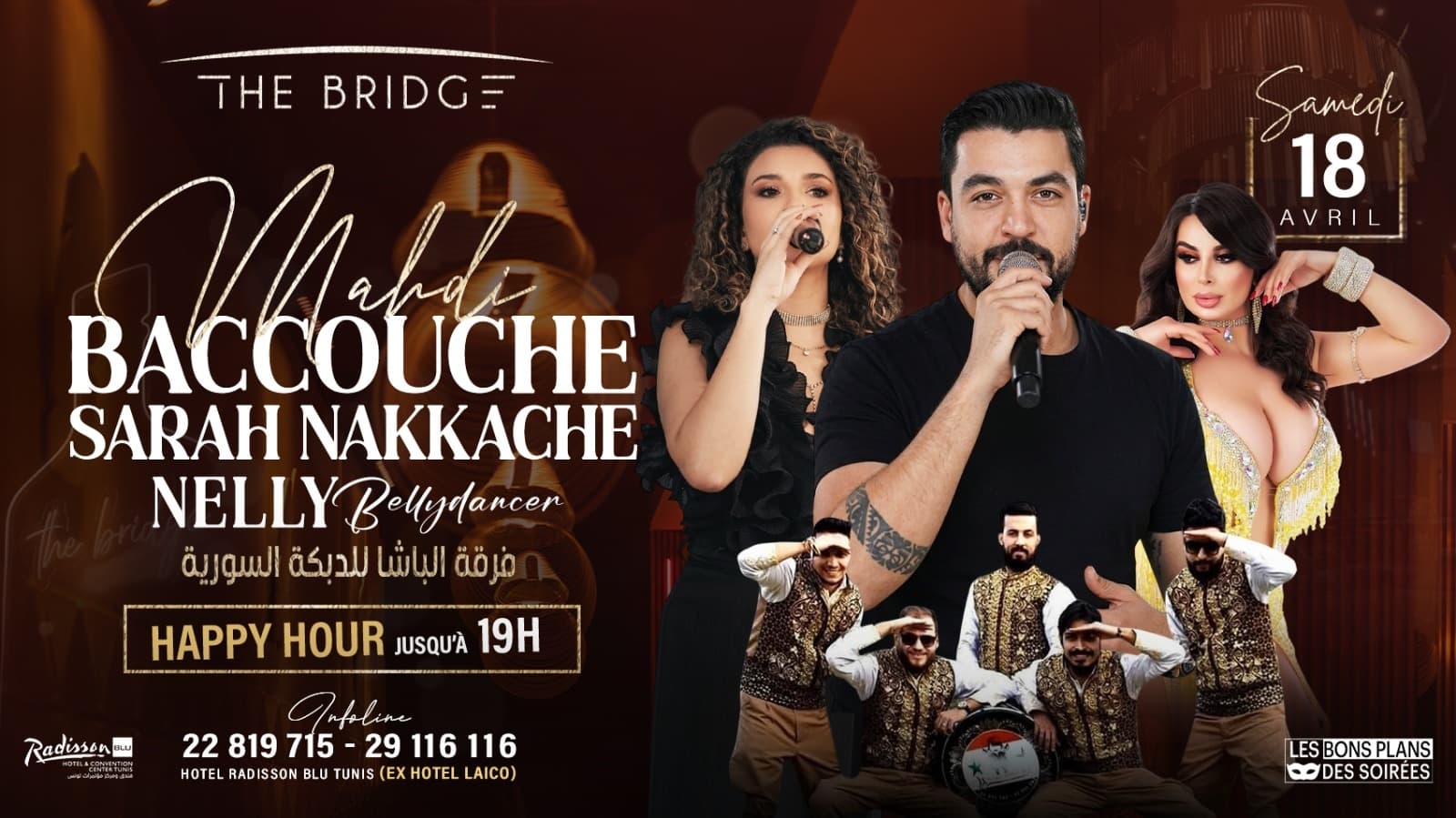 Mahdi Baccouche,Sarah Nakkache&Nelly"Bellydancer
